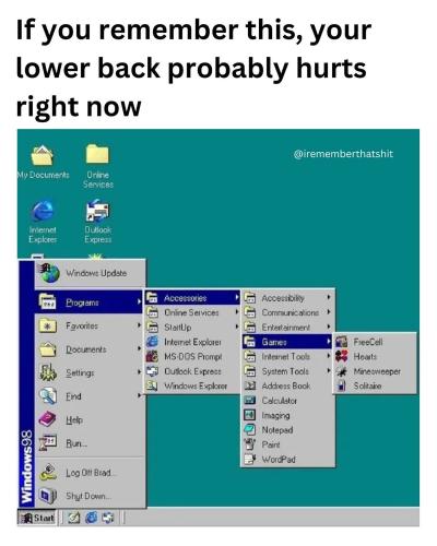 if you remember this