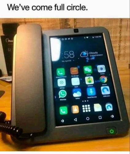 weve come full circle