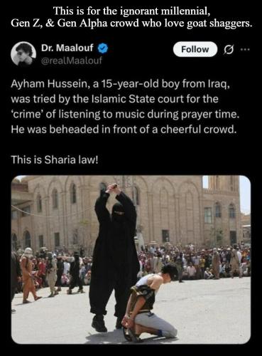 Sharia law for ignorant millennials.960px