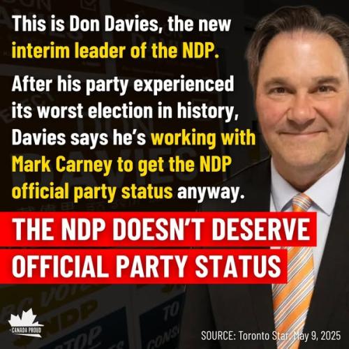 official party status