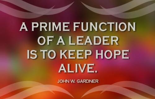1-Leadership Keep Hope Alive