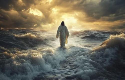 FAITH - Jesus "Walking On Water" 0-3