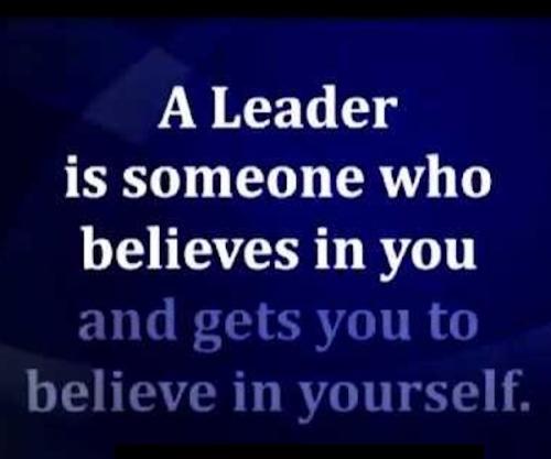 1-A Leader is Someone