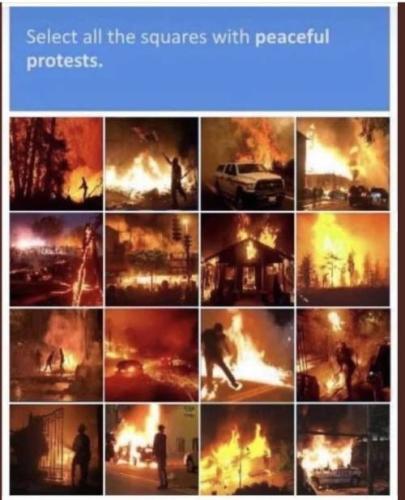 peaceful protests 666