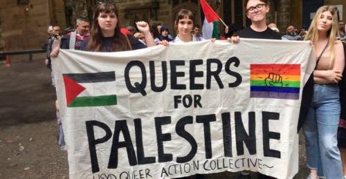 QUEERS FOR PALESTINE