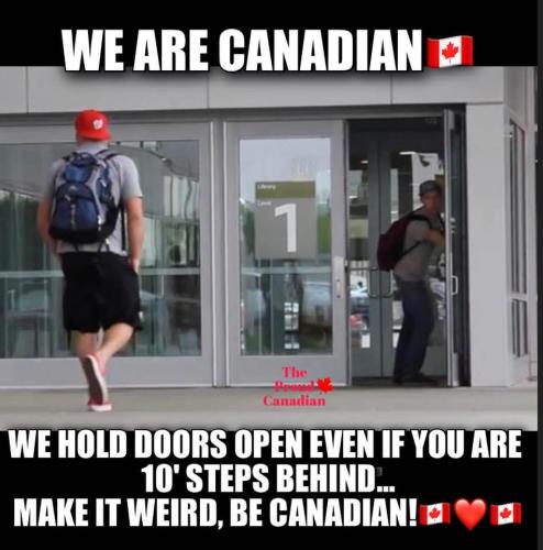 we are canadian