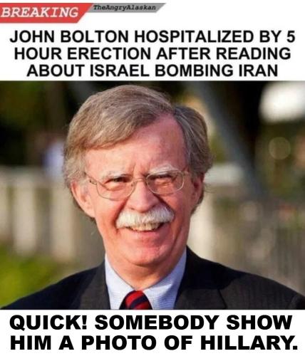 John Bolton hospitalized for 5 hour erection.960px