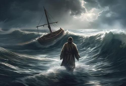 FAITH - Jesus "Walking On Water" 0-4