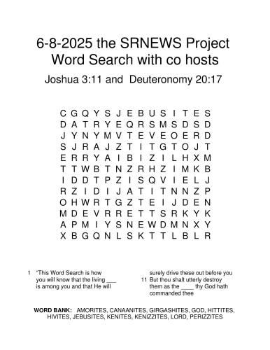 6-8-2025TheSRNEWSProjectWordSearchWithCoHosts