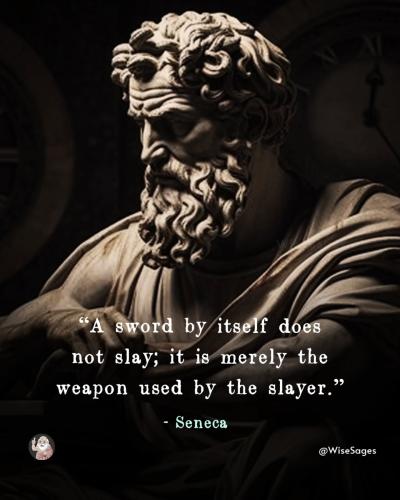 The Sword Does Not Swing Itself