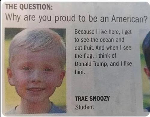 Proud to be an American