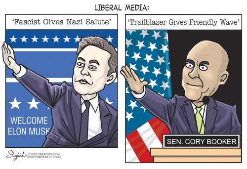 NAZI SALUTE CORY BOOKER