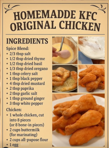 kfc recipe