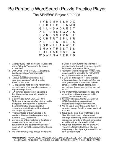 BeParabolicWordSearchPuzzlePracticePlayer