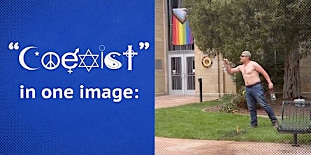COEXIST ISLAM JEWS