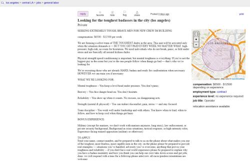 LA Riots 2025 Want Ad