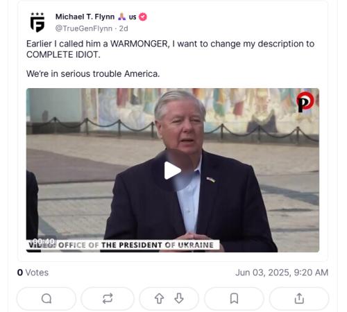 General Flynn Truth on TruthSocial