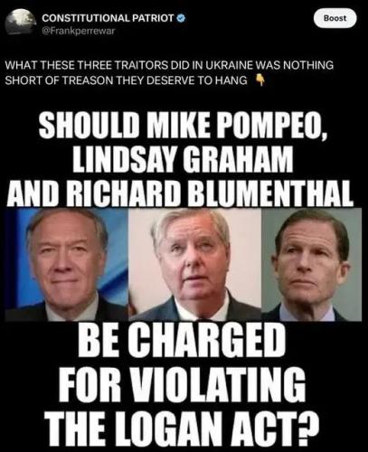 Logan Act equals treason