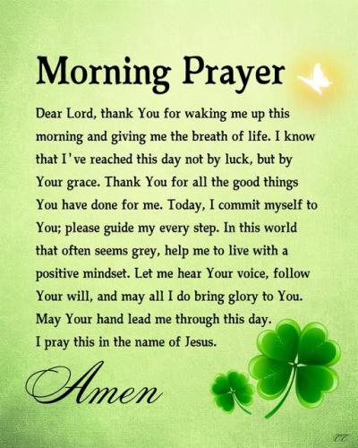 morning prayer 10