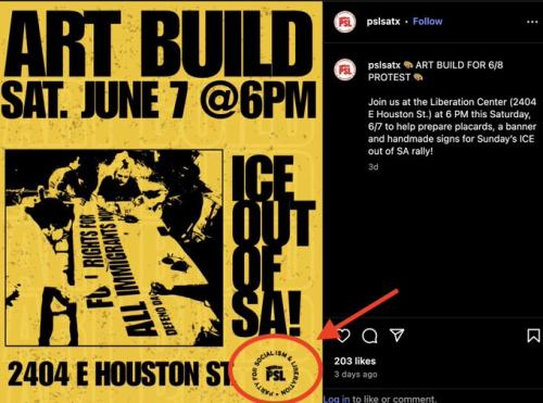 ANTIFA COMMUNIST PARTY USA LA RIOTS 2025