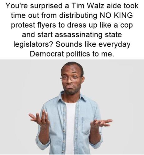 Business as usual at the DNC Walz aid assassin.960px