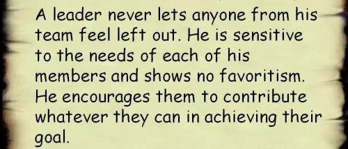 1-Leadership & No One Left Out