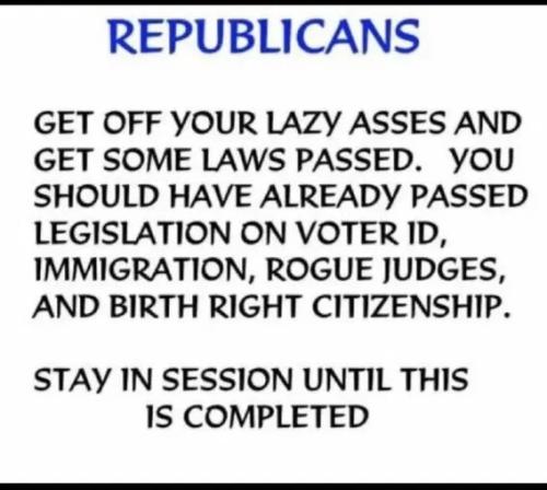 REPUBLICANS PASS LAWS