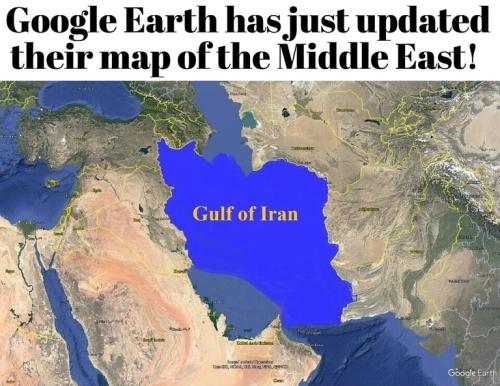 Google earth has just updated their map of the Middle East.768px