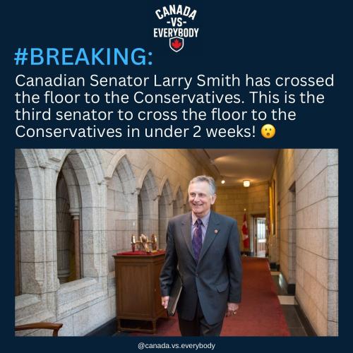 another senator crosses the floor