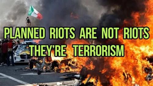 ANTIFA COMMUNIST PARTY USA LA RIOTS TERRORISN