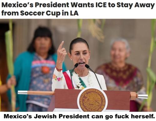 Mexico's Jewish President can go fuck herself.768px