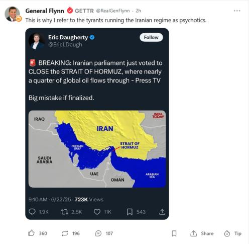 General Flynn on Gettr