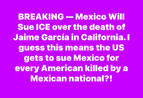 Mexico plans to sue ICE