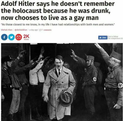 hitler doesn't remember