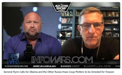 General Flynn calls for Obama Deep State arrests screenshot