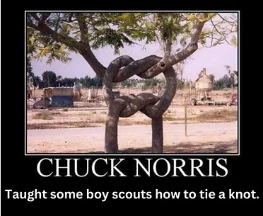 chuck-tie-a-knot