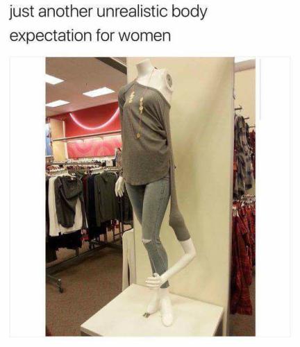 unrealistic body expectation