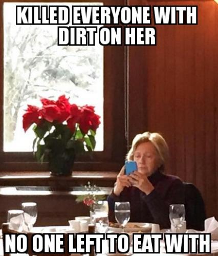 killed everyone with dirt on her