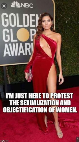 protest objectification