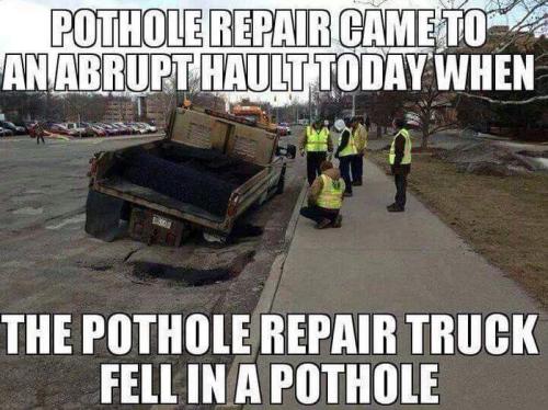 pothole
