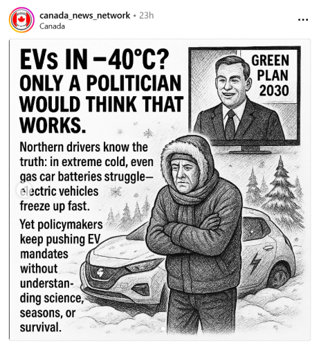 ev batteries freeze up