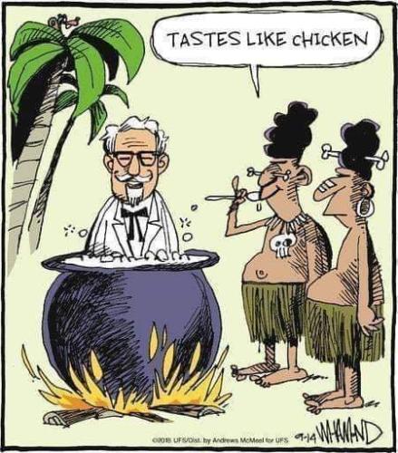 tastes like chicken