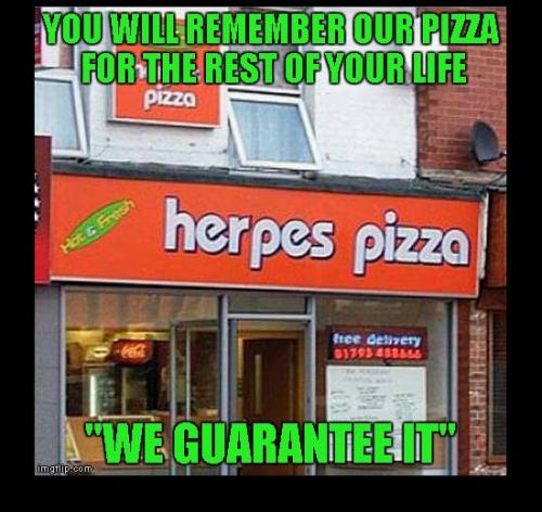 herpes pizza