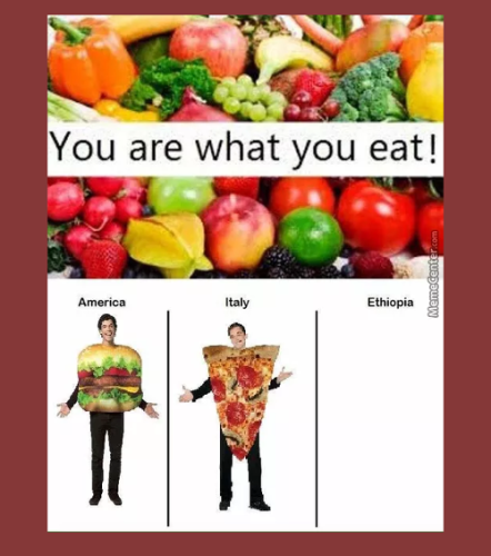 you are what you eat