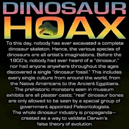 dinosaur-hoax