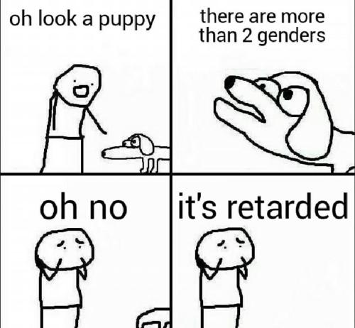 retarded puppy