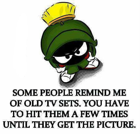 some people like old tv sets