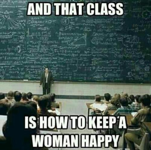how to keep a woman happy