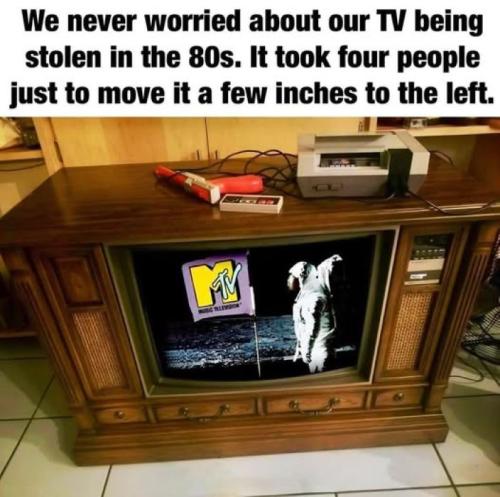 Heavy TVs
