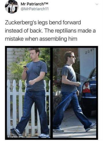 zuckerberg's legs backward